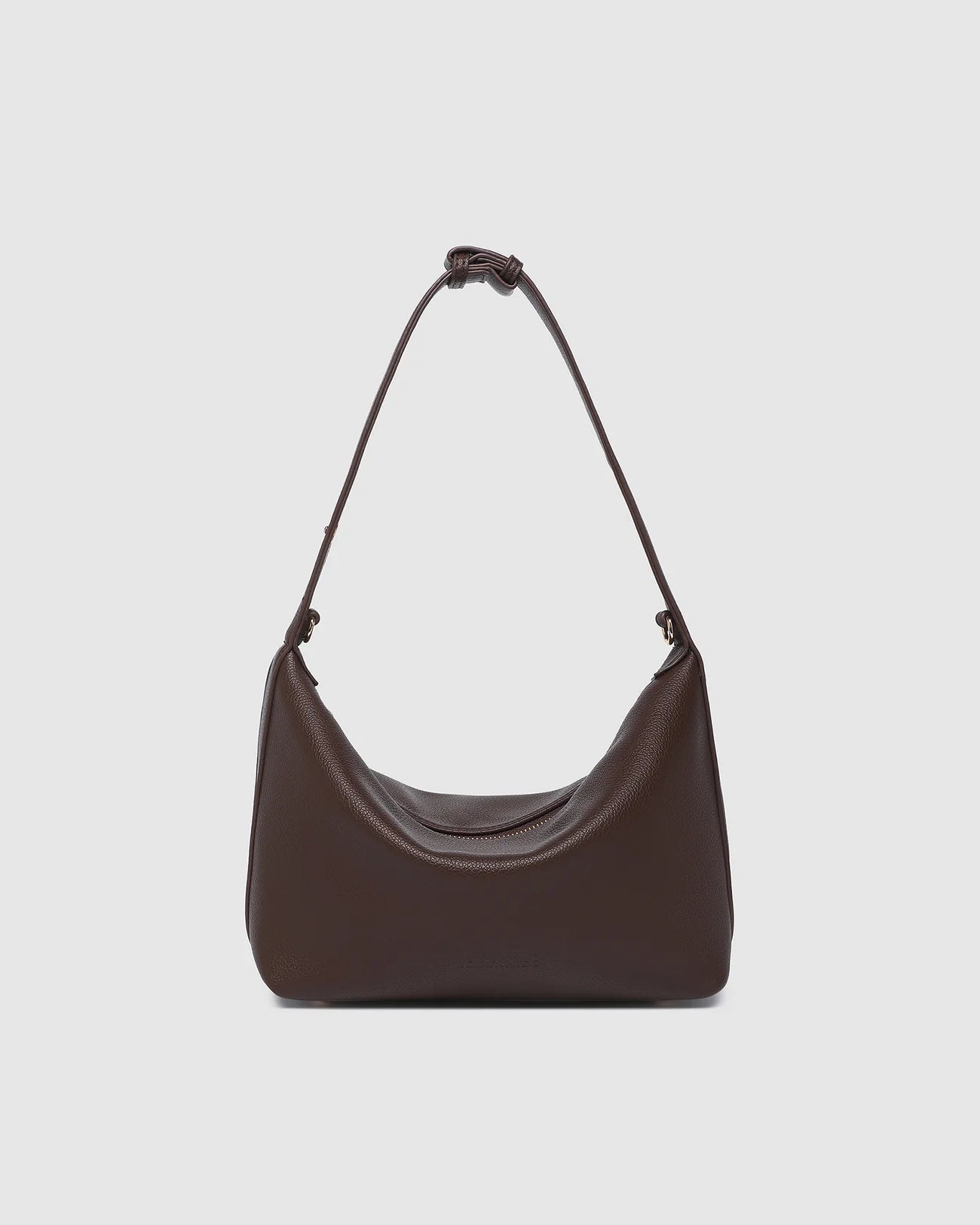 LOUENHIDE MADELINE SHOULDER BAG - CHOCOLATE