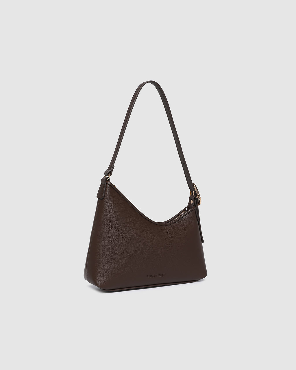 LOUNEHIDE AMELIA SHOULDER BAG - CHOCOLATE