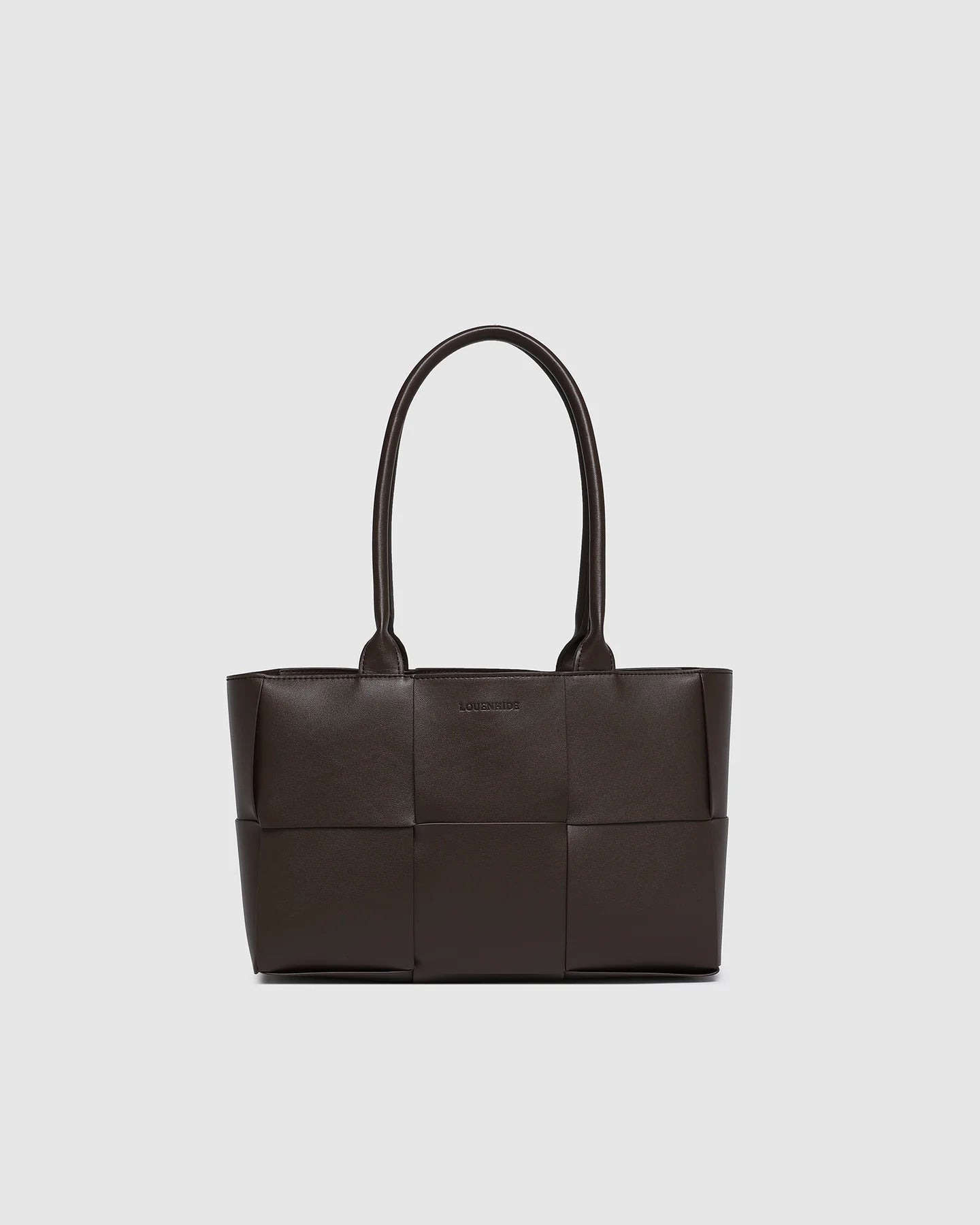 LOUENHIDE GWEN HANDBAG - CHOCOLATE