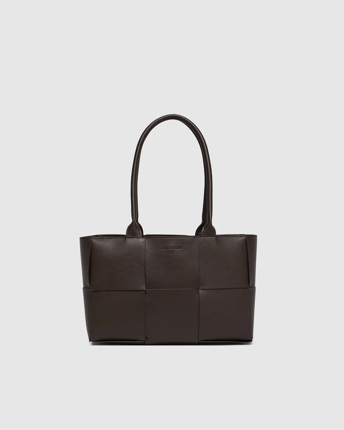 Load image into Gallery viewer, LOUENHIDE GWEN HANDBAG - CHOCOLATE