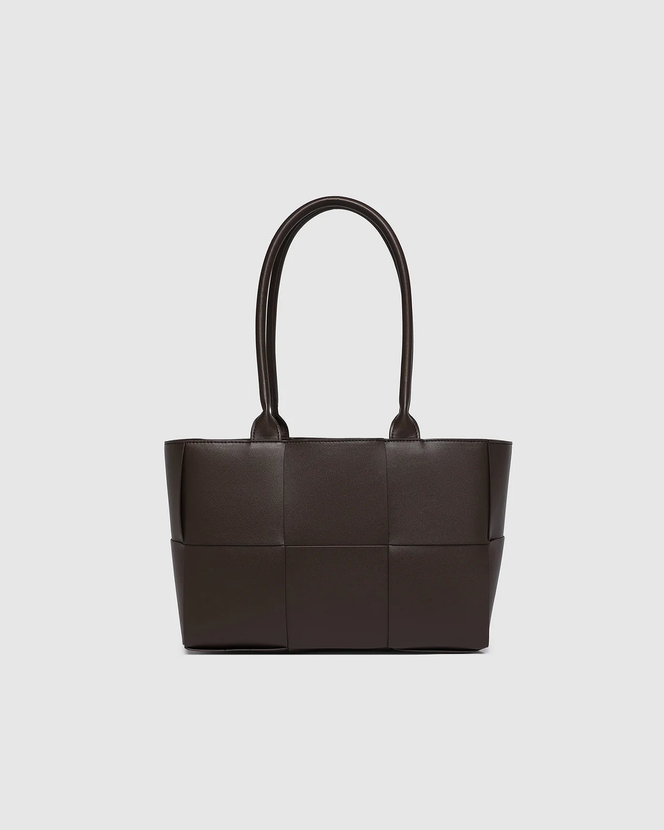 LOUENHIDE GWEN HANDBAG - CHOCOLATE