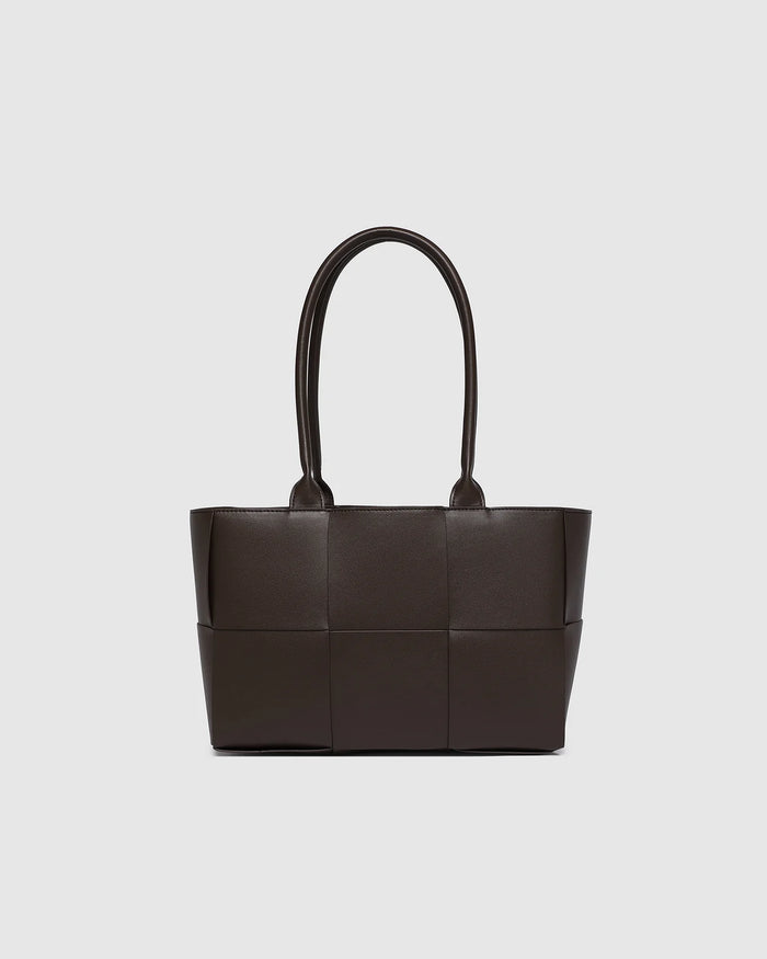 Load image into Gallery viewer, LOUENHIDE GWEN HANDBAG - CHOCOLATE