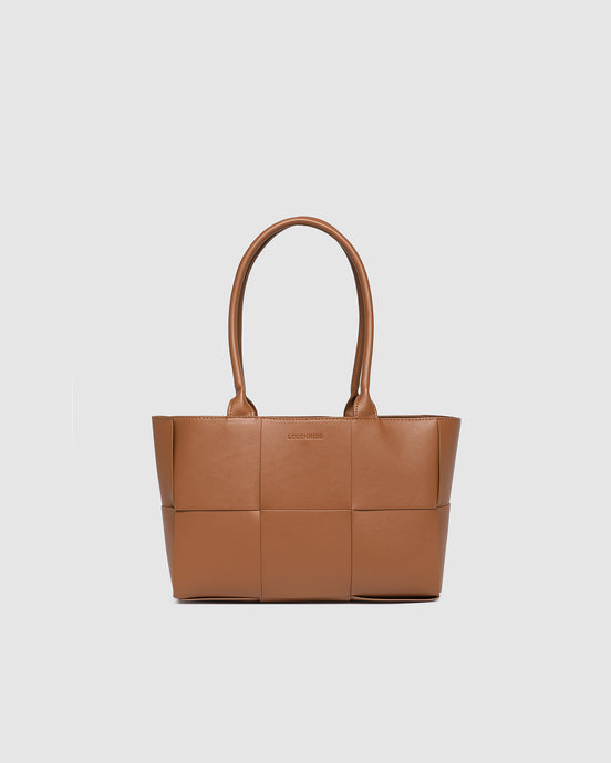 LOUENHIDE GWEN HANDBAG - TAN