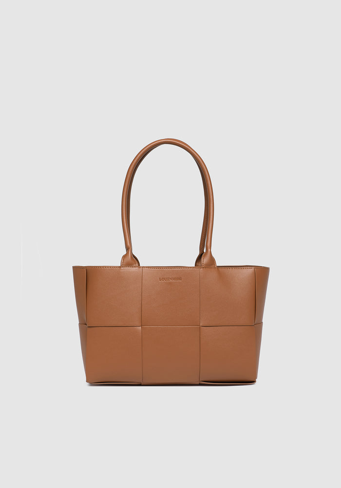 LOUENHIDE GWEN HANDBAG - TAN