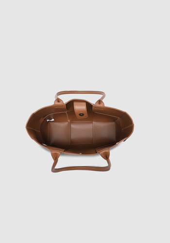 LOUENHIDE GWEN HANDBAG - TAN