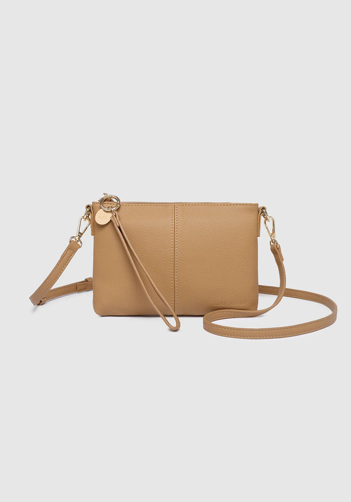 LOUENHIDE BABY SOPHIE CROSSBODY BAG - CAMEL