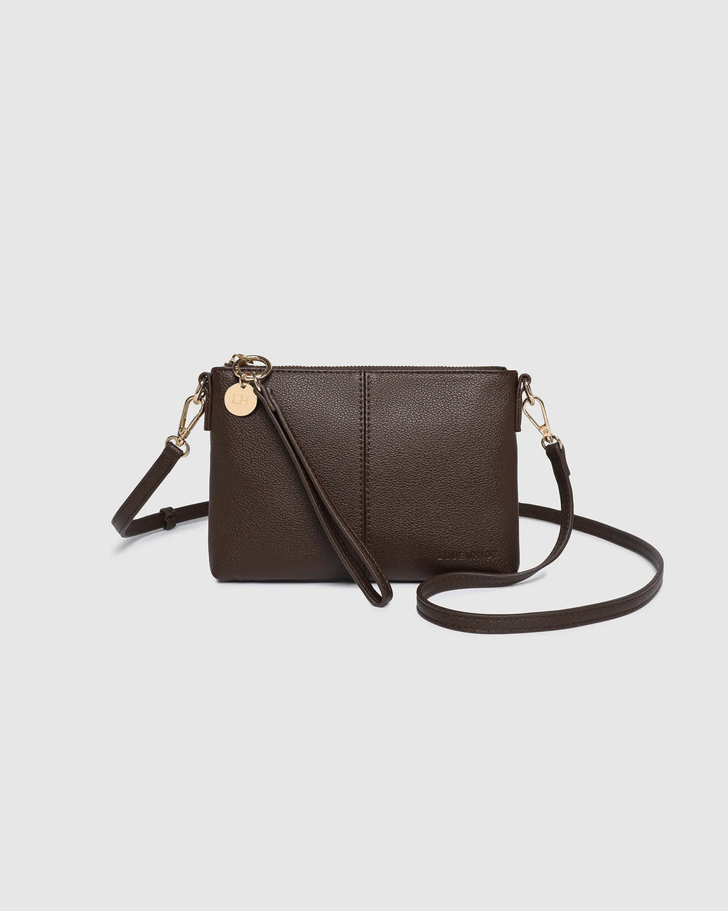 LOUENHIDE BABY SOPHIE CROSSBODY BAG - CHOCOLATE