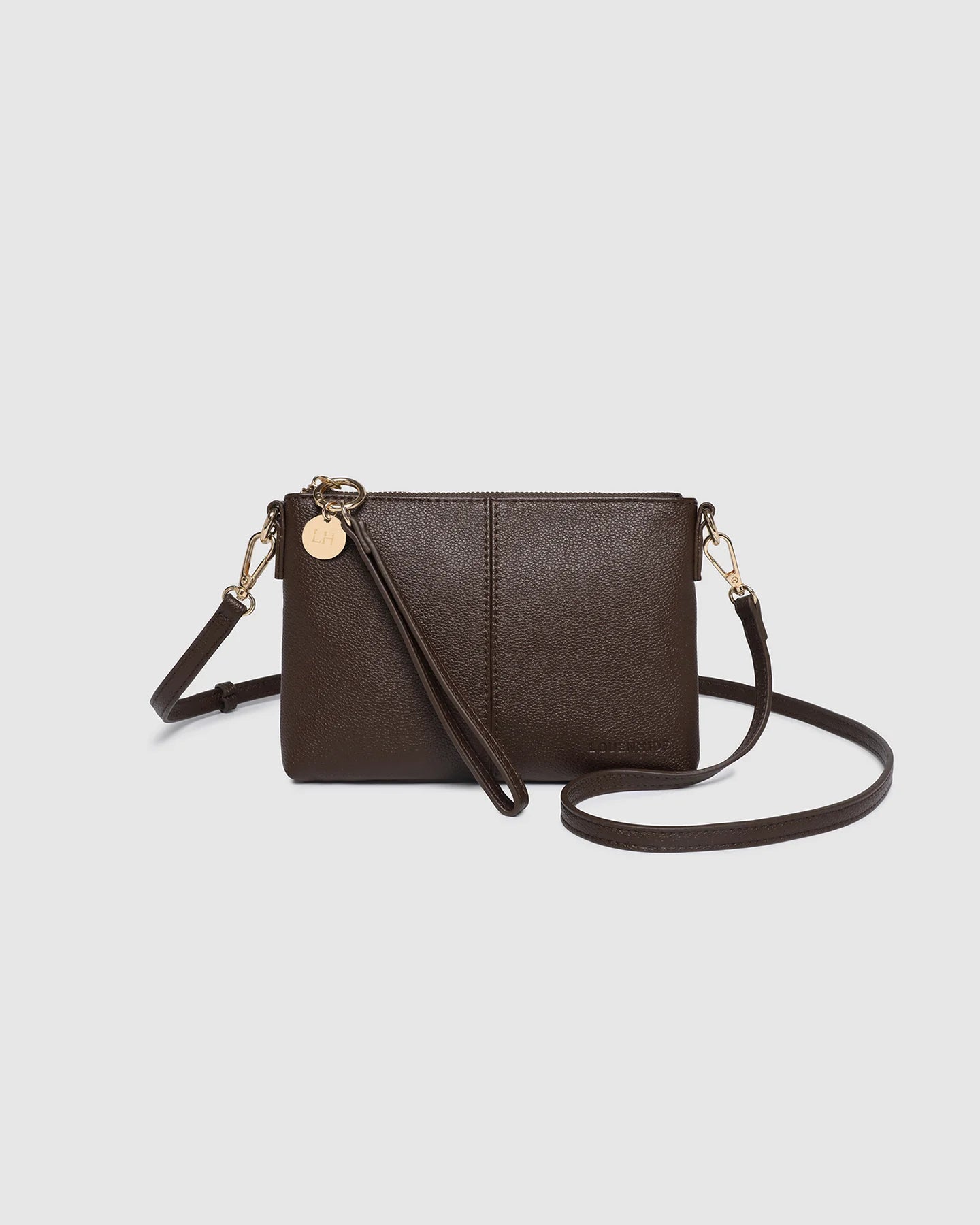LOUENHIDE BABY SOPHIE CROSSBODY BAG - CHOCOLATE