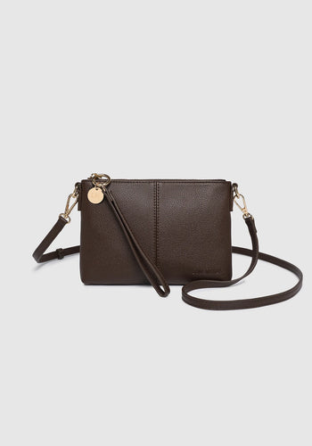 LOUENHIDE BABY SOPHIE CROSSBODY BAG - CHOCOLATE