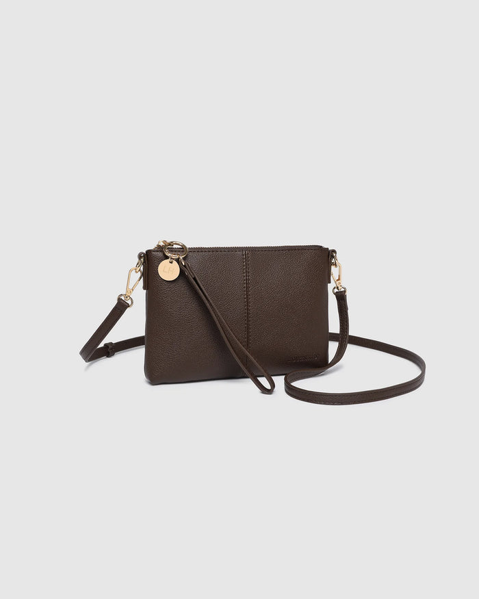 Load image into Gallery viewer, LOUENHIDE BABY SOPHIE CROSSBODY BAG - CHOCOLATE