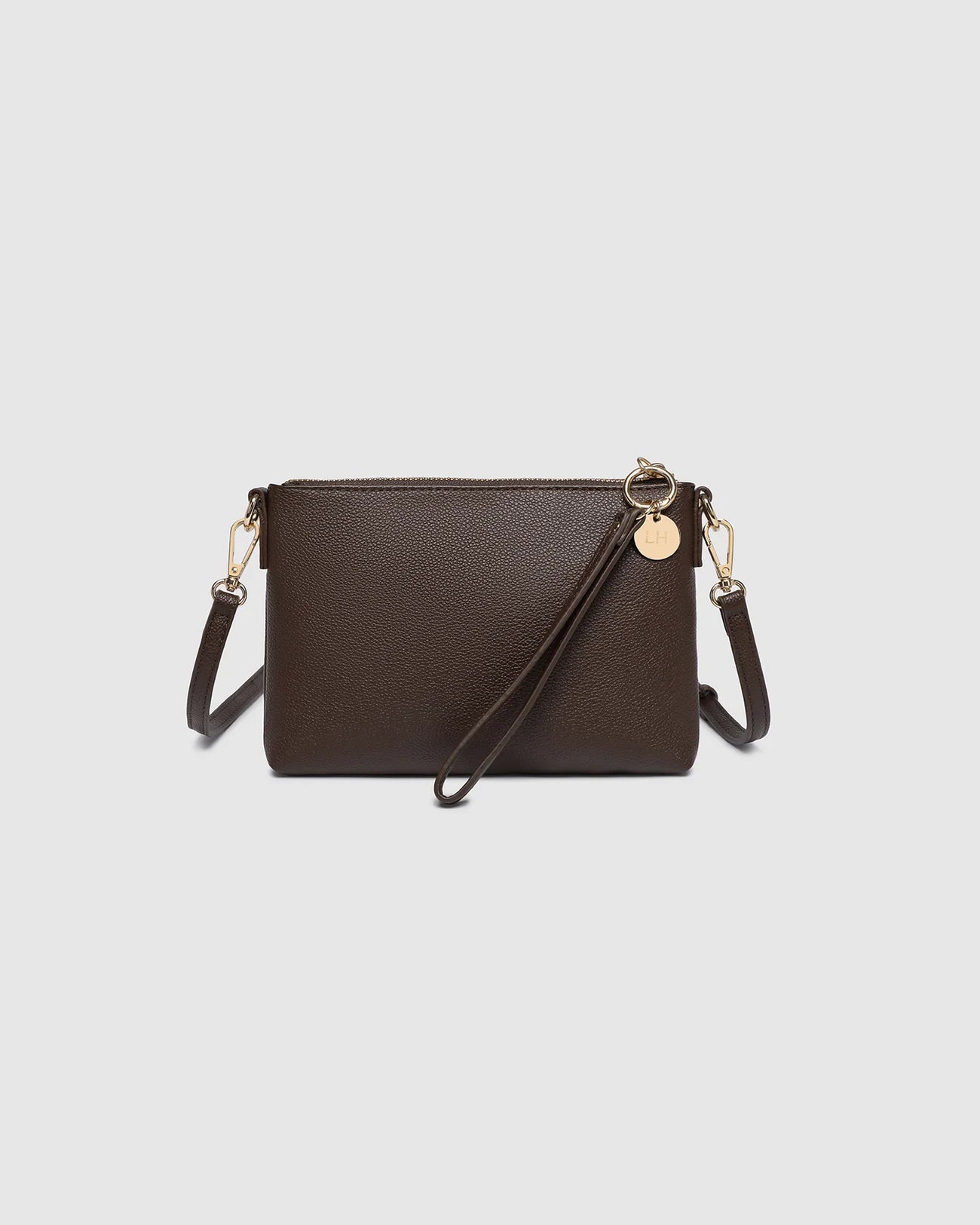 LOUENHIDE BABY SOPHIE CROSSBODY BAG - CHOCOLATE