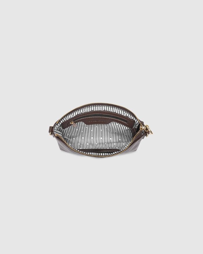 Load image into Gallery viewer, LOUENHIDE BABY SOPHIE CROSSBODY BAG - CHOCOLATE