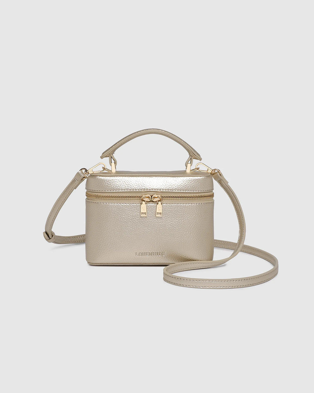 LOUENHIDE PALMA CROSSBODY BAG - CHAMPAGNE