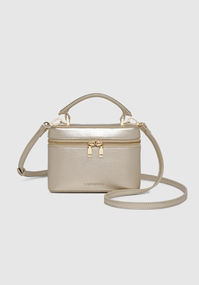 LOUENHIDE PALMA CROSSBODY BAG - CHAMPAGNE