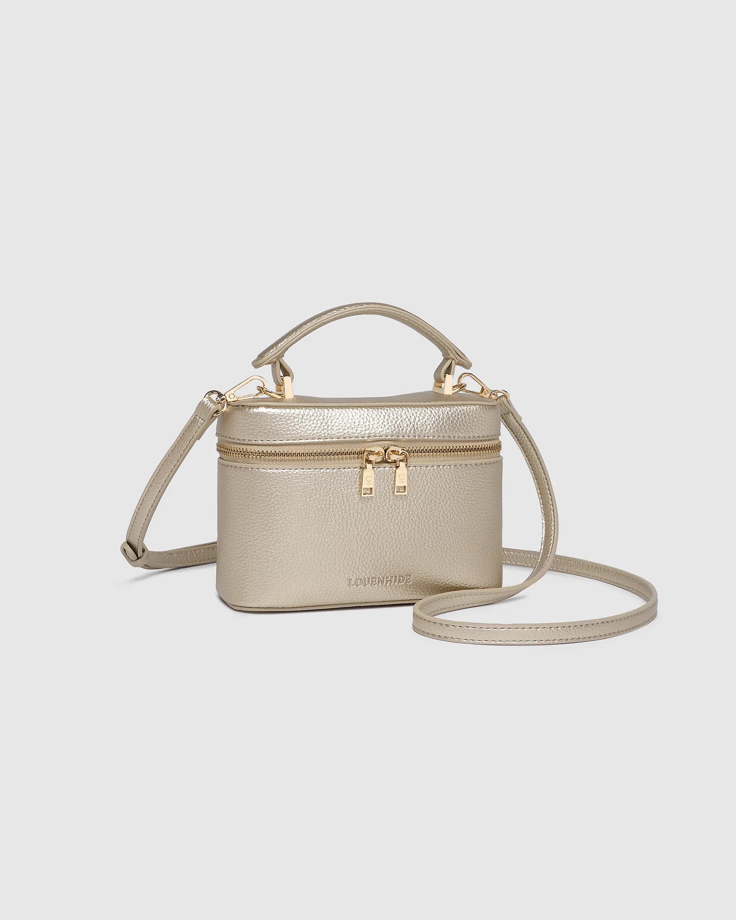 LOUENHIDE PALMA CROSSBODY BAG - CHAMPAGNE