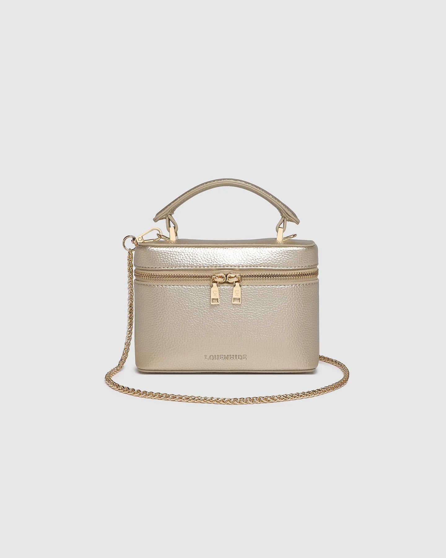LOUENHIDE PALMA CROSSBODY BAG - CHAMPAGNE