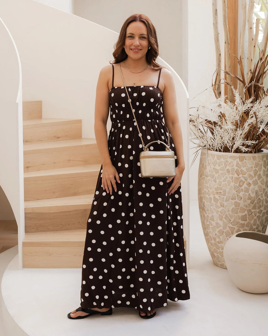 LOUENHIDE PALMA CROSSBODY BAG - CHAMPAGNE