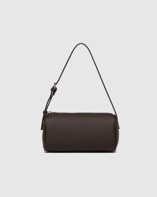 LOUENHIDE SERENA HANDBAG - CHOCOLATE