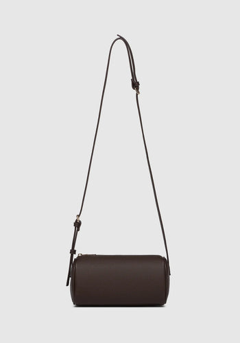 LOUENHIDE SERENA HANDBAG - CHOCOLATE