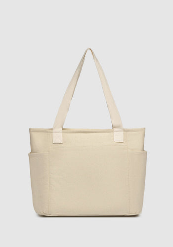 LOUENHIDE CHARLOTTE CANVAS TOTE BAG - NATURAL