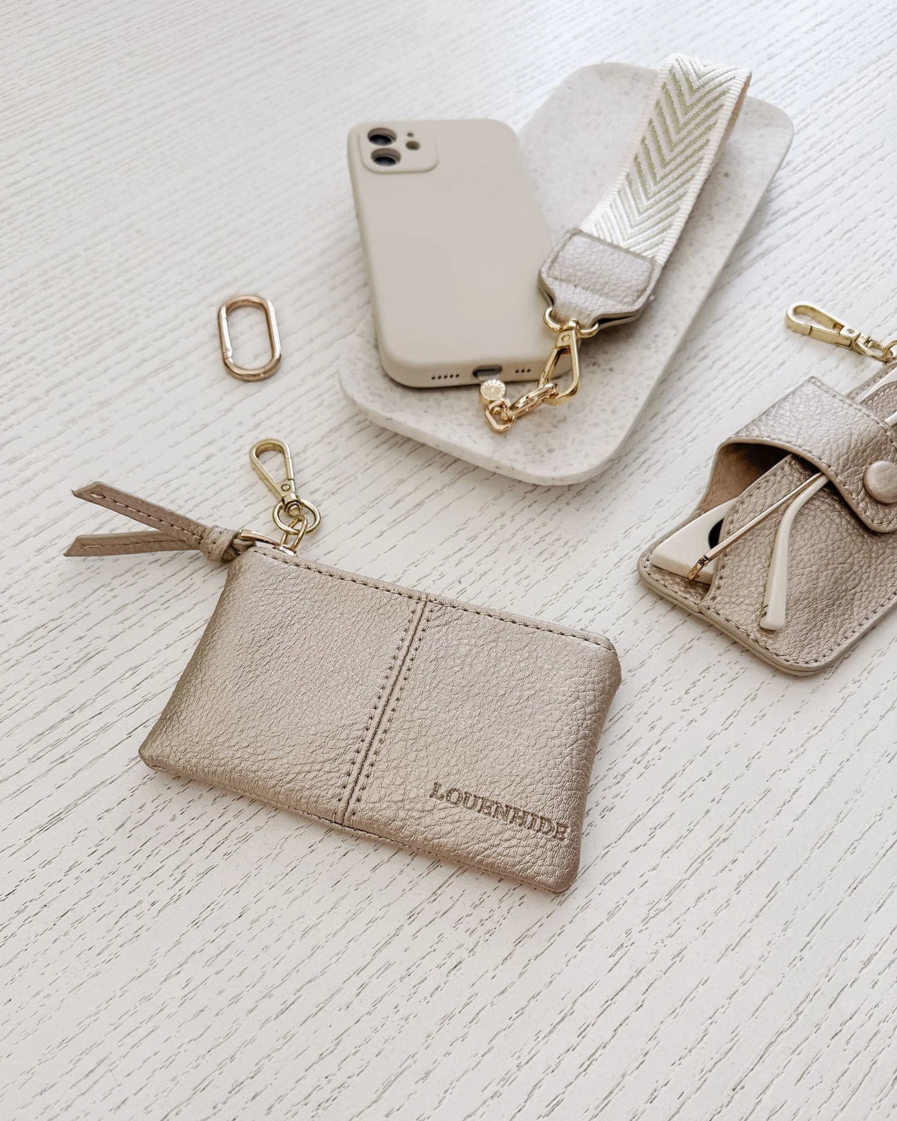 LOUENHIDE ZIGGY ACCESSORY BUNDLE - CHAMPAGNE