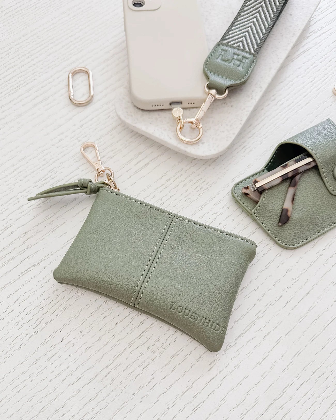 LOUENHIDE ZIGGY ACCESSORY BUNDLE - SAGE GREEN