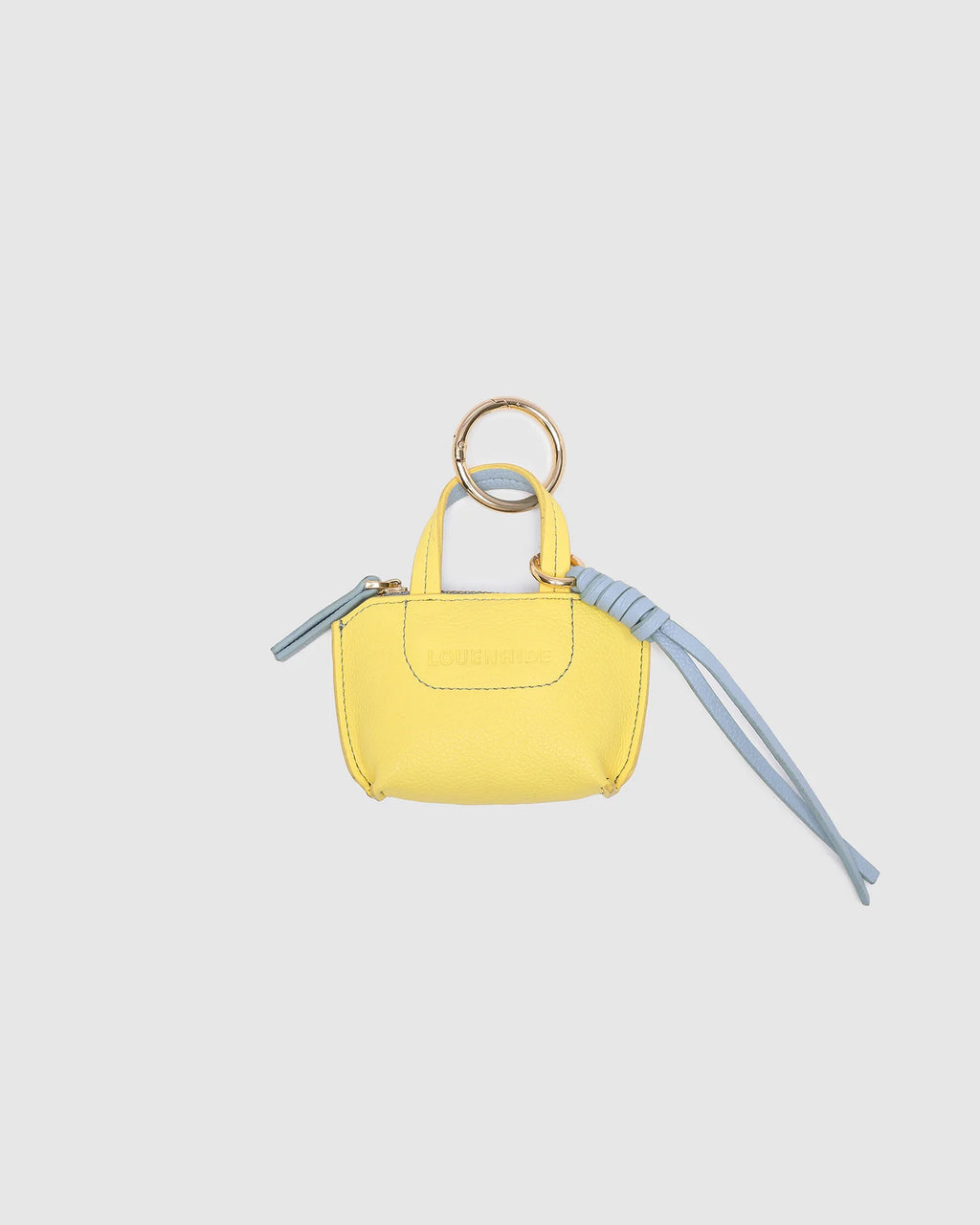 LOUENHIDE GINA BAG CHARM - LEMON