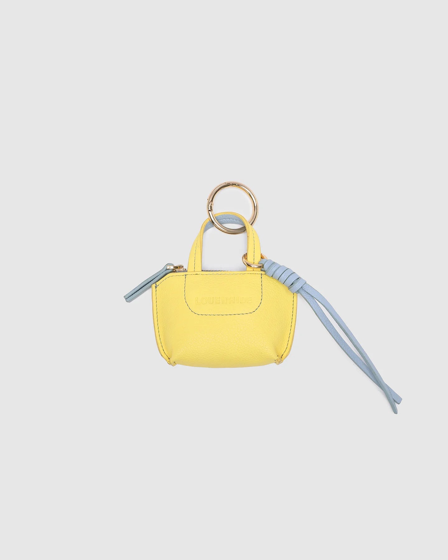 LOUENHIDE GINA BAG CHARM - LEMON