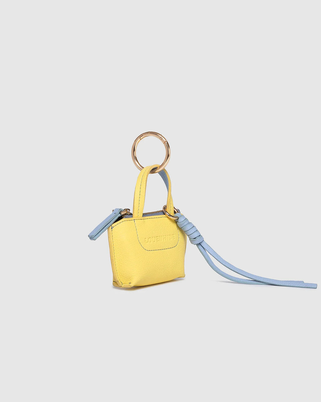 LOUENHIDE GINA BAG CHARM - LEMON