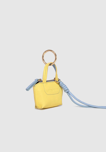 LOUENHIDE GINA BAG CHARM - LEMON