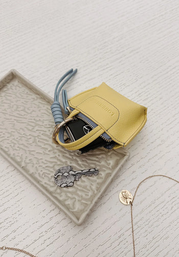 LOUENHIDE GINA BAG CHARM - LEMON