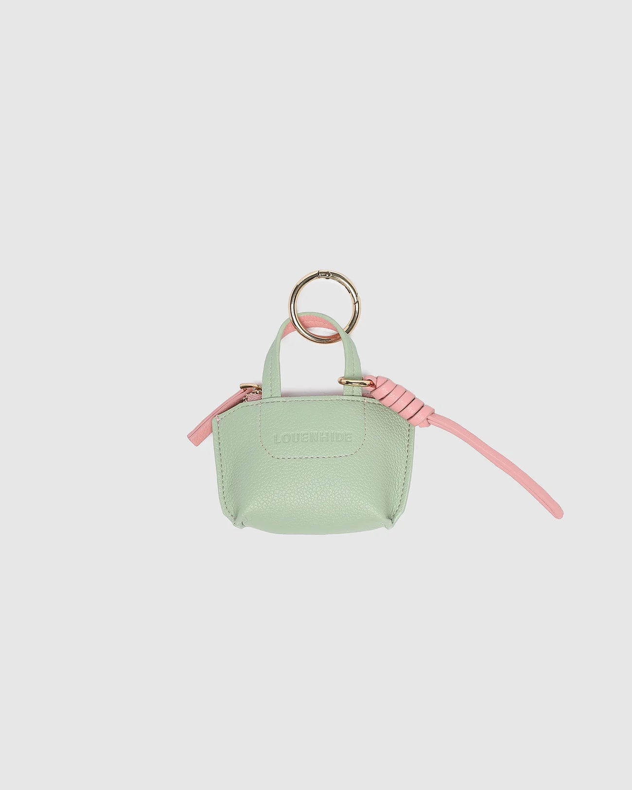LOUENHIDE GINA BAG CHARM - SAGE GREEN