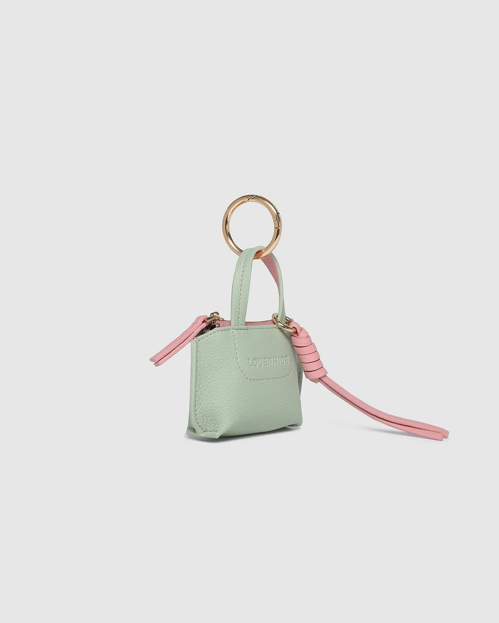 LOUENHIDE GINA BAG CHARM - SAGE GREEN