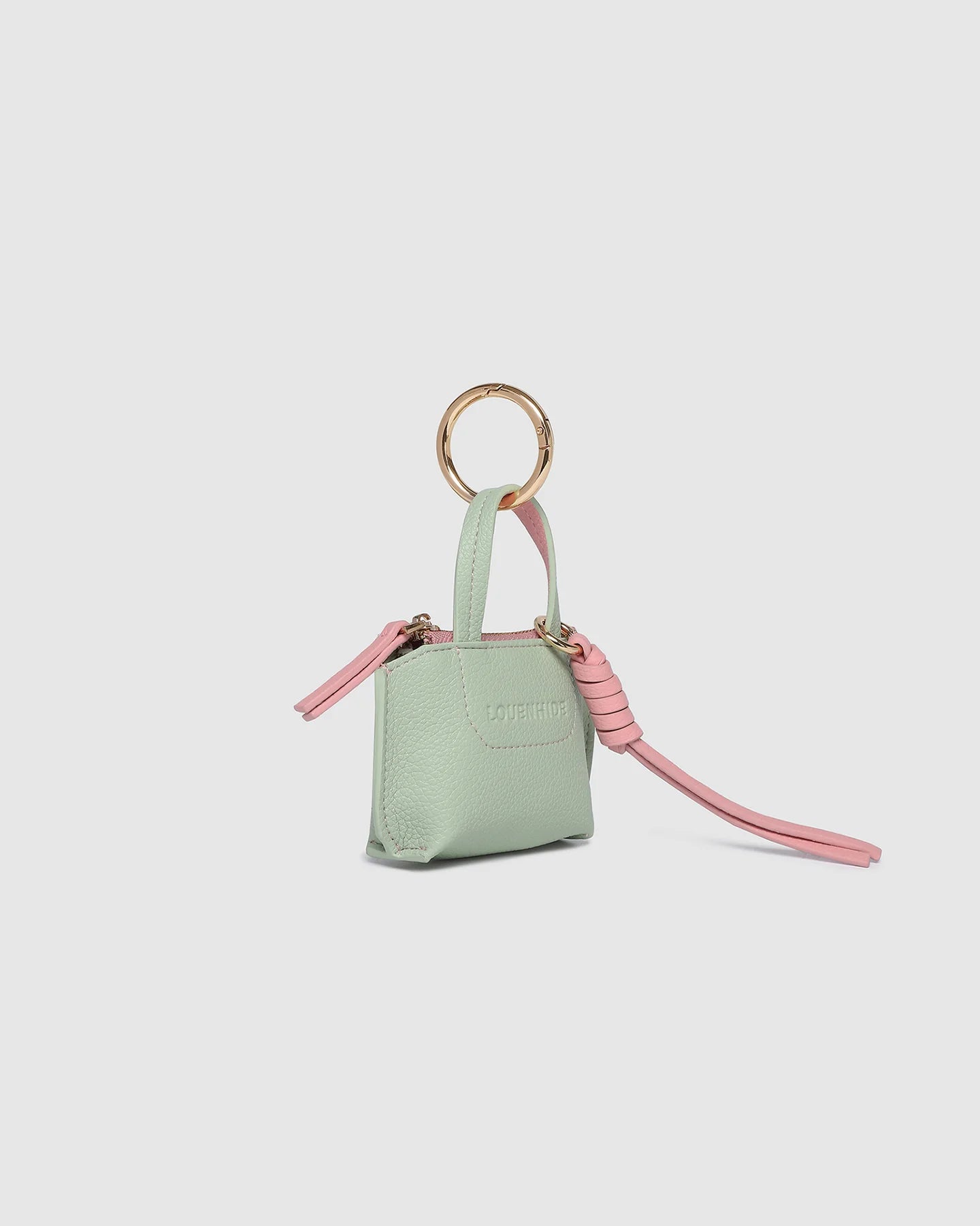 LOUENHIDE GINA BAG CHARM - SAGE GREEN