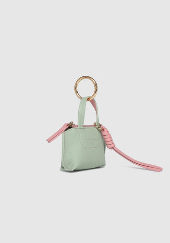 LOUENHIDE GINA BAG CHARM - SAGE GREEN