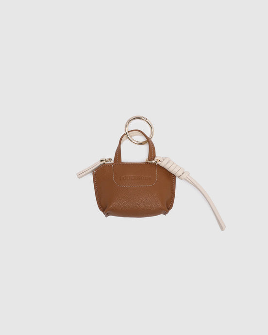 LOUENHIDE GINA BAG CHARM - TAN