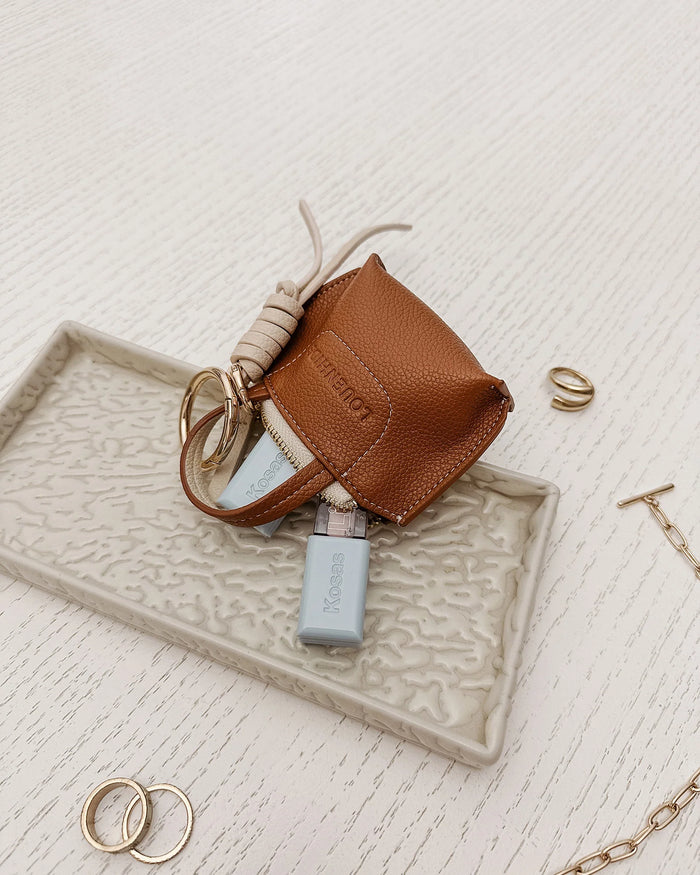 Load image into Gallery viewer, LOUENHIDE GINA BAG CHARM - TAN