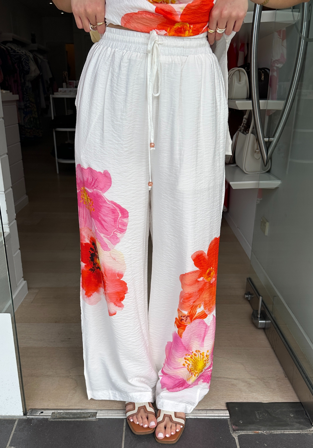 RHEA RELAXED PANT - FLORAL PRINT