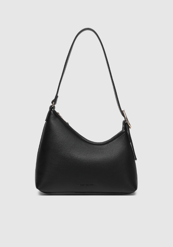 LOUNEHIDE AMELIA SHOULDER BAG - BLACK