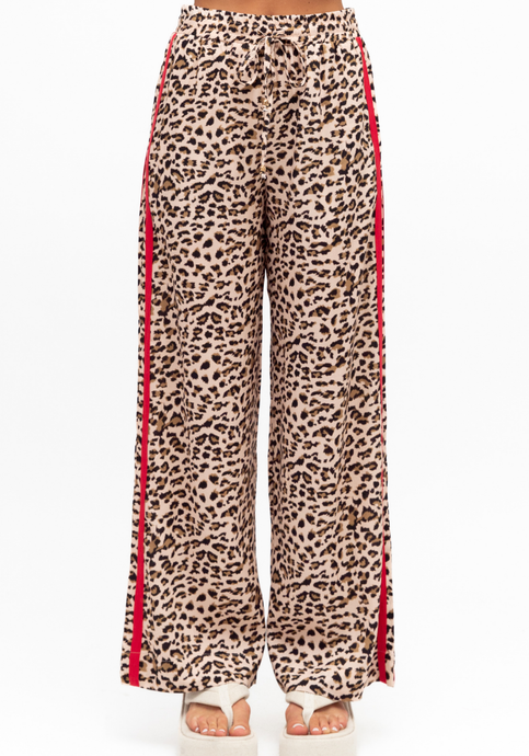 JESSIE RELAXED PANT - LEOPARD