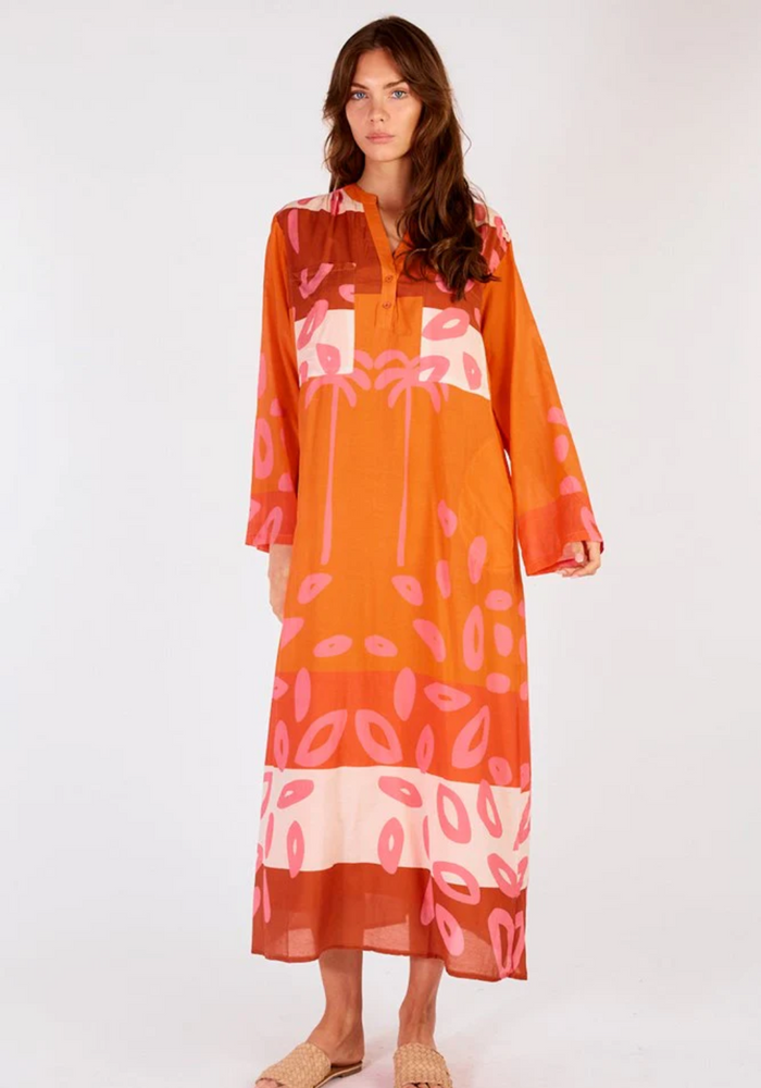 ITAMI JONSON DRESS - ORANGE