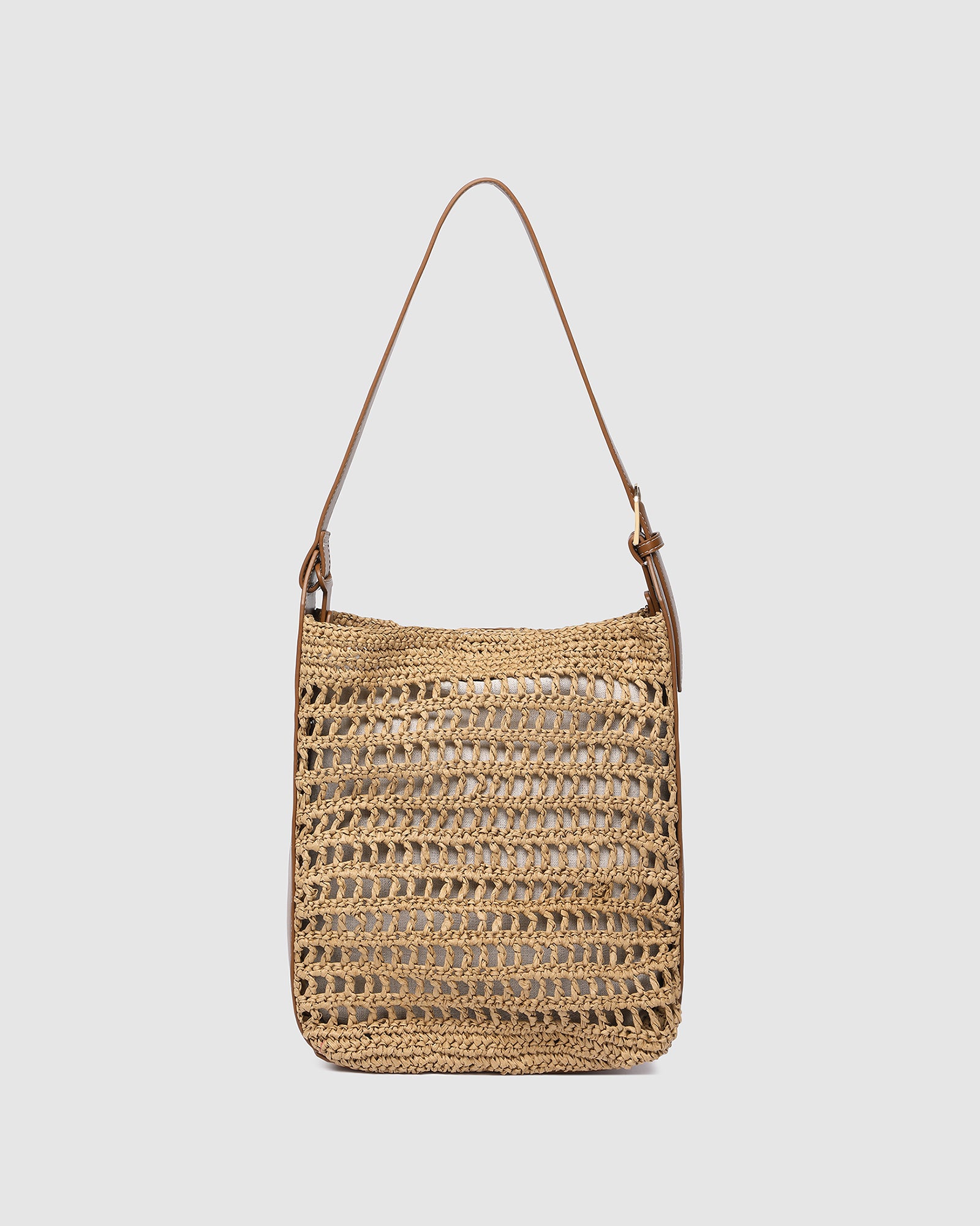 LOUENHIDE LOUISA SHOULDER BAG - NATURAL TAN