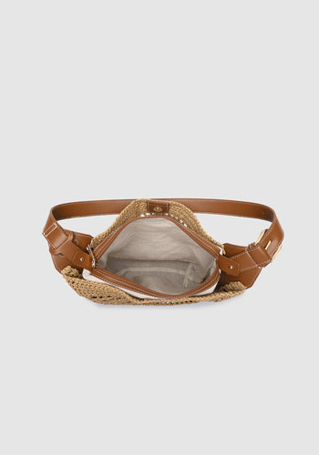LOUENHIDE LOUISA SHOULDER BAG - NATURAL TAN