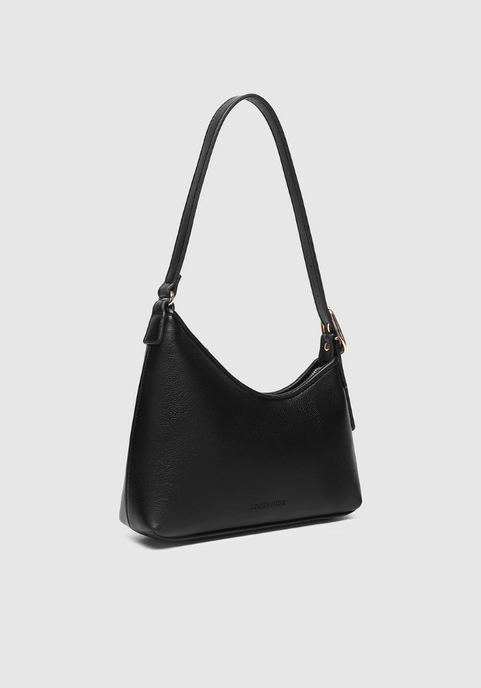 LOUNEHIDE AMELIA SHOULDER BAG - BLACK