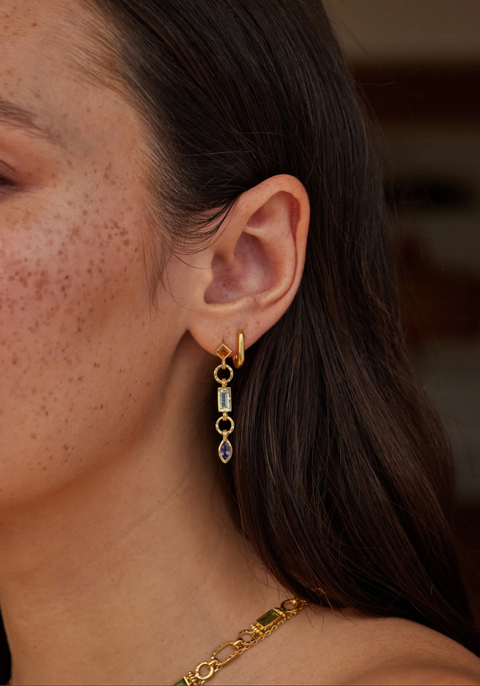 TONI MAY CALYPSO EARRINGS - GOLD