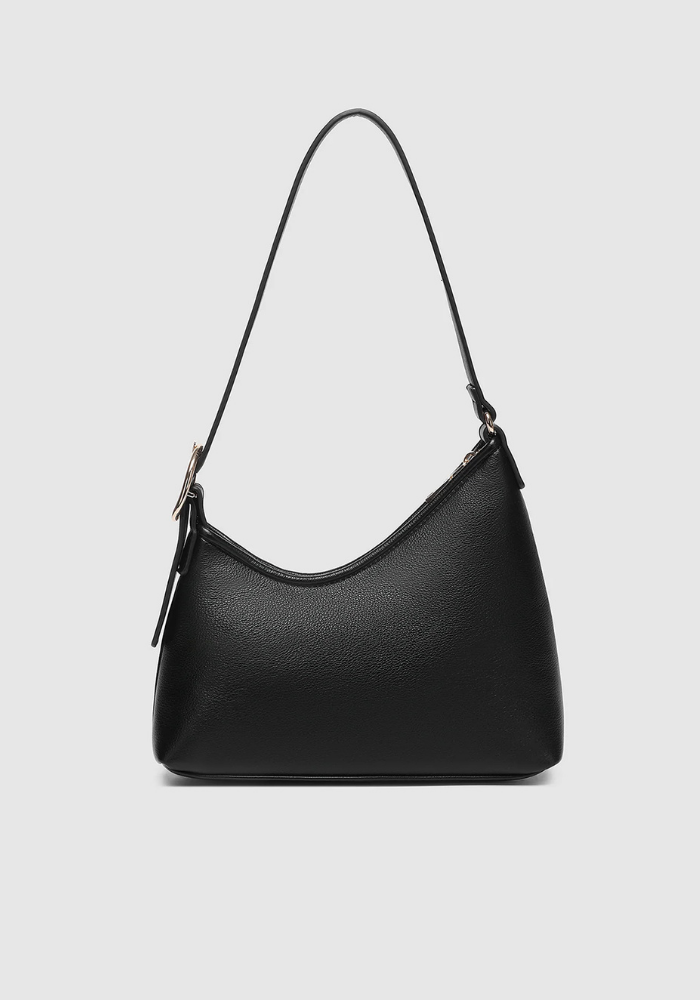 LOUNEHIDE AMELIA SHOULDER BAG - BLACK