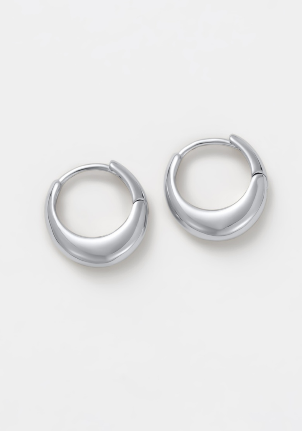ZAFINO CLEO HOOP SMALL - SILVER