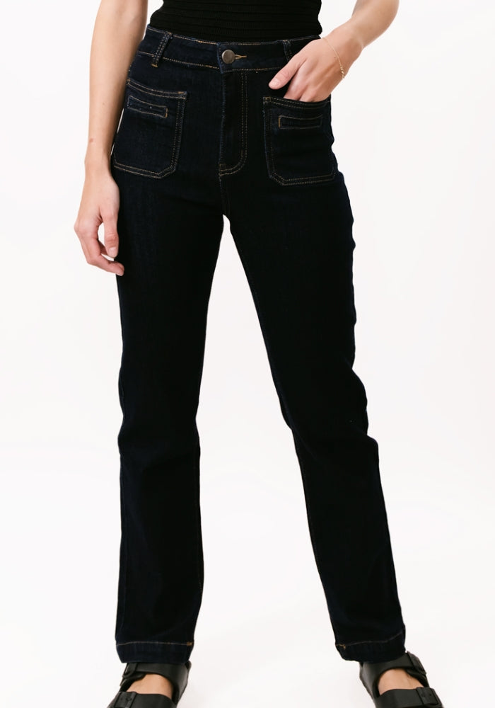 Load image into Gallery viewer, KENNY STRAIGHT LEG JEANS - INDIGO
