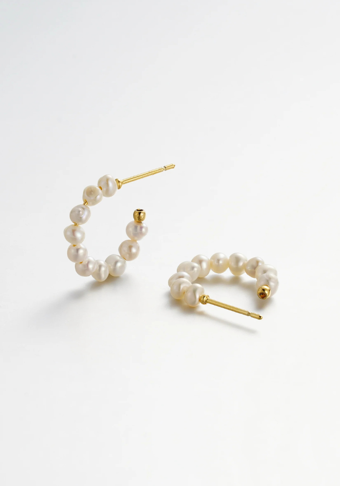 ZAFINO ALLY HOOP - GOLD