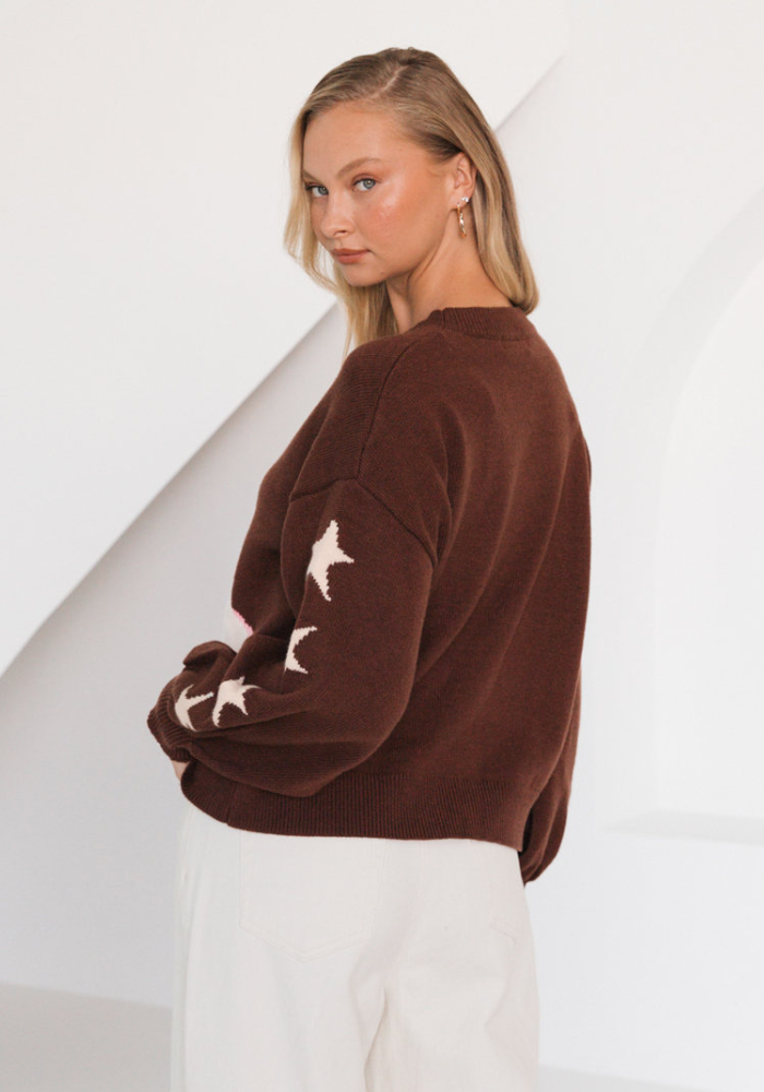 COWGIRL KNIT - CHOCOLATE